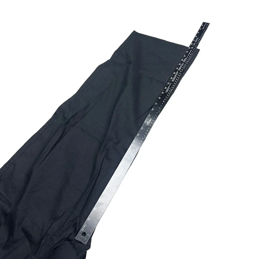 Athleta Black Wide Leg Drawstring Elastic Waist‎ Pants XS Womens Pockets Relaxed